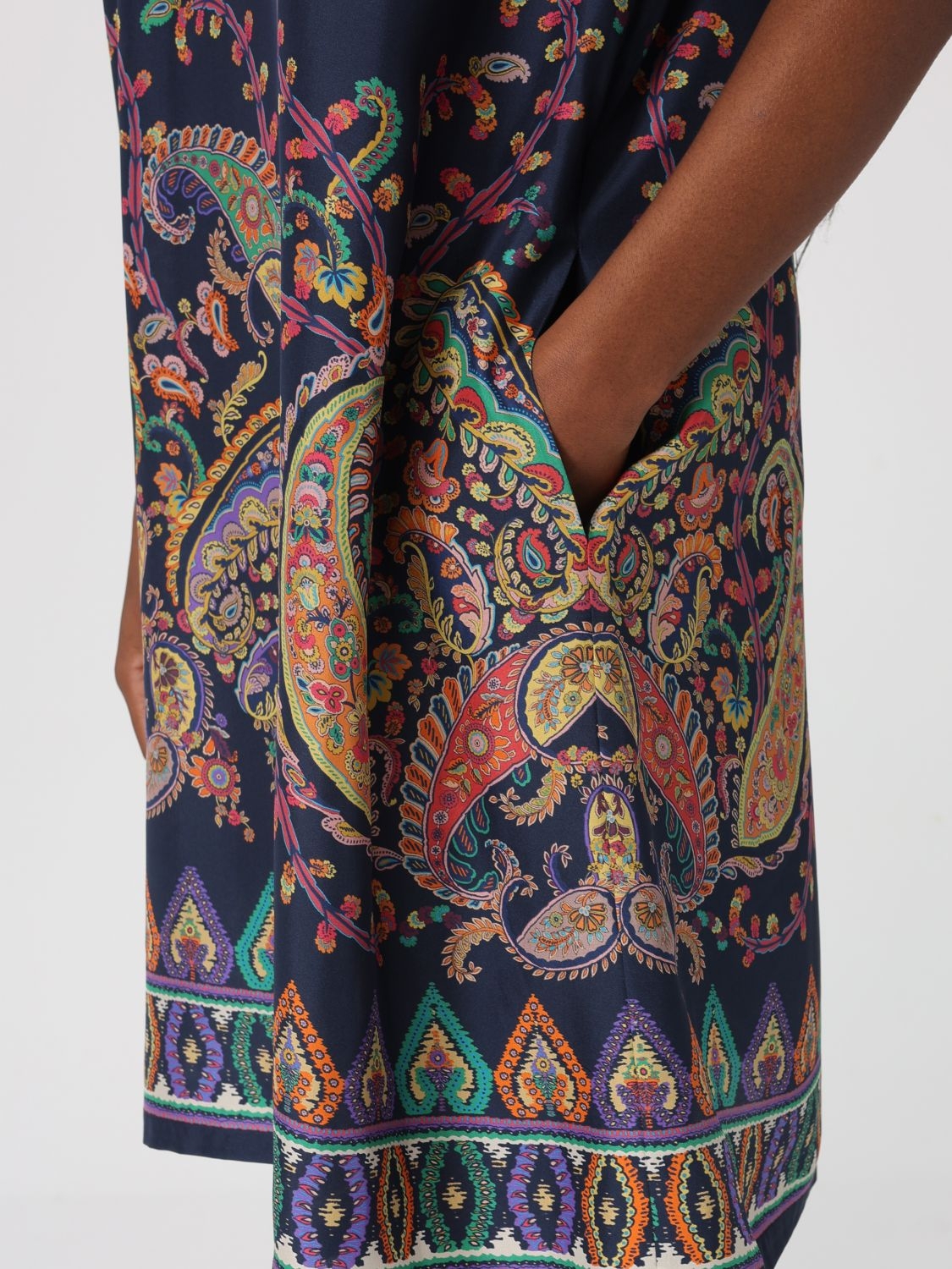 [Etro] Short sleeve dress SS26 WRHA0562AKG17 X0883