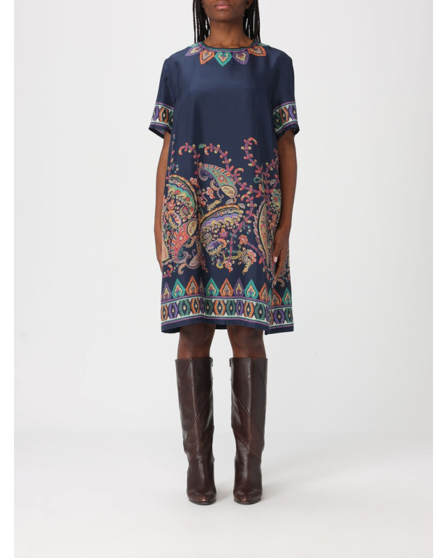 [Etro] Short sleeve dress SS26 WRHA0562AKG17 X0883