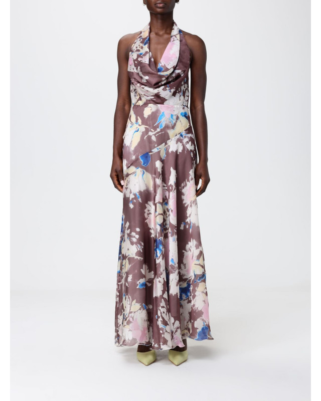 [HANITA] Sleeveless dress SS26 HV38334624 EBANO