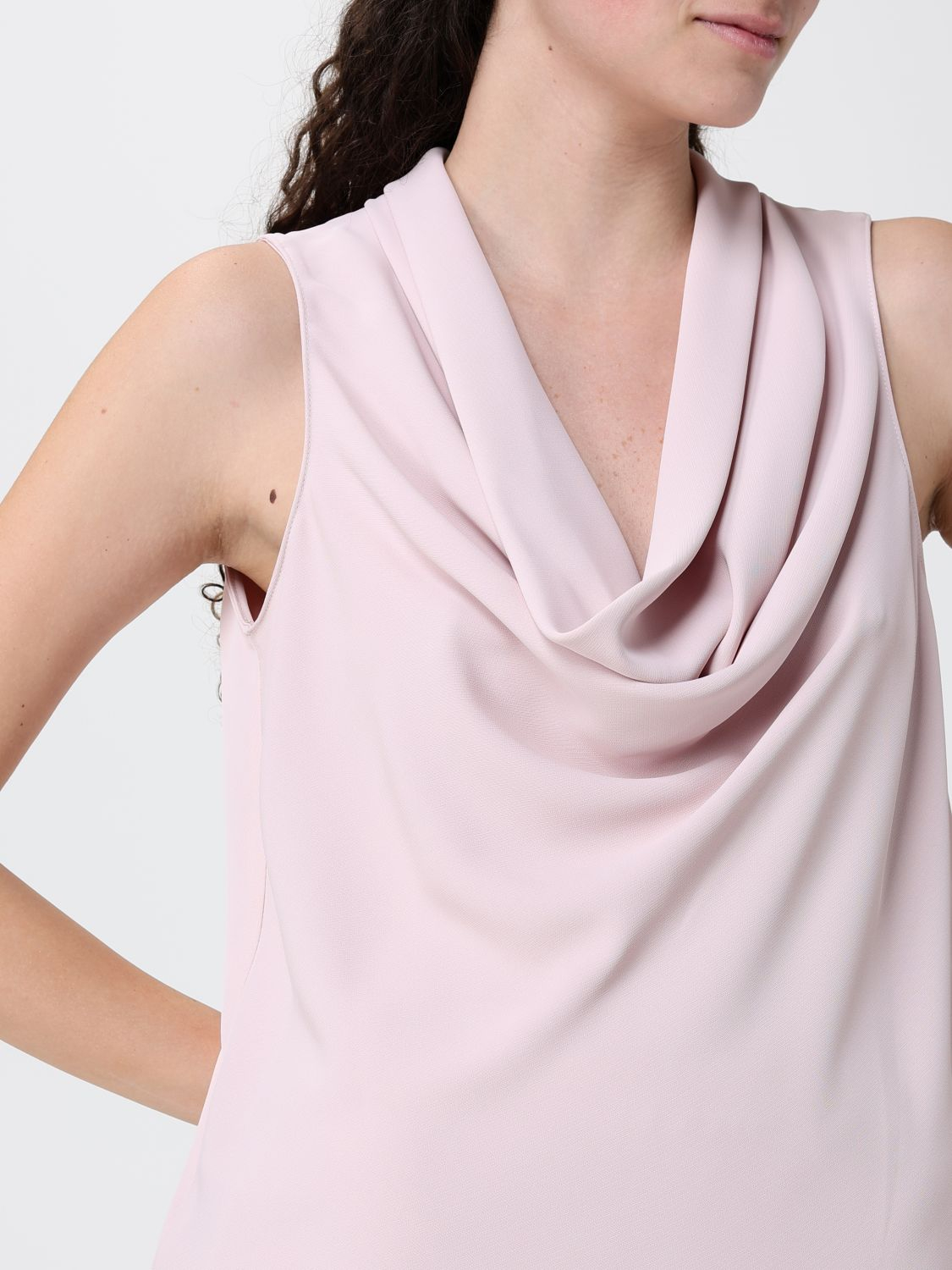 [HANITA] T-shirts Sleeveless SS26 HM31674558 ROSA QUARZO