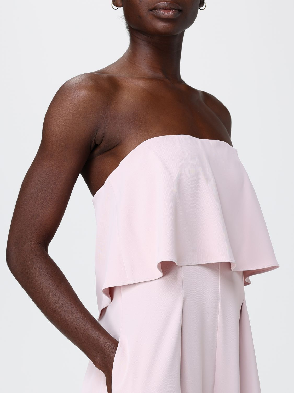 [HANITA] Sleeveless dress SS26 HV37944558 ROSA QUARZO