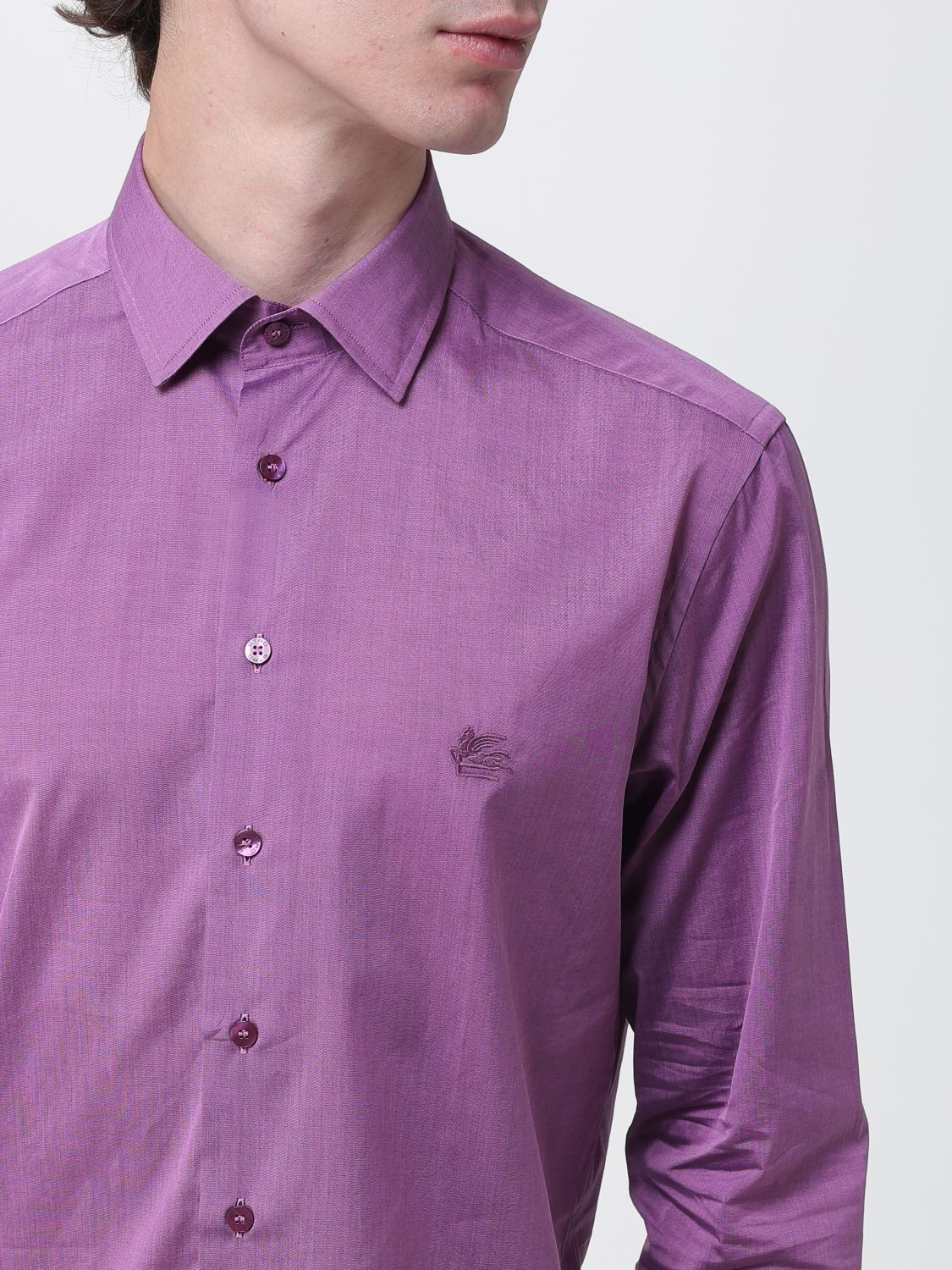 [Etro] Shirts Long Sleeve SS26 MRIB000299TU5D0 F0257