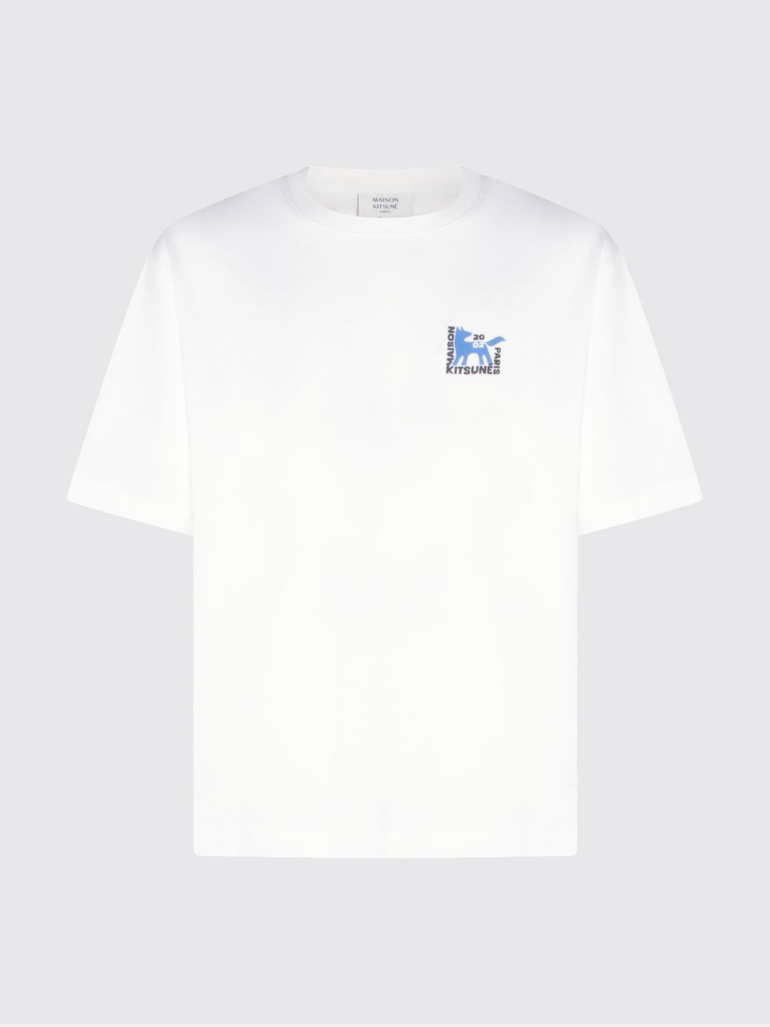 [MAISON KITSUNE] T-shirts Short Sleeve SS26 QM00111KJ0119 P100