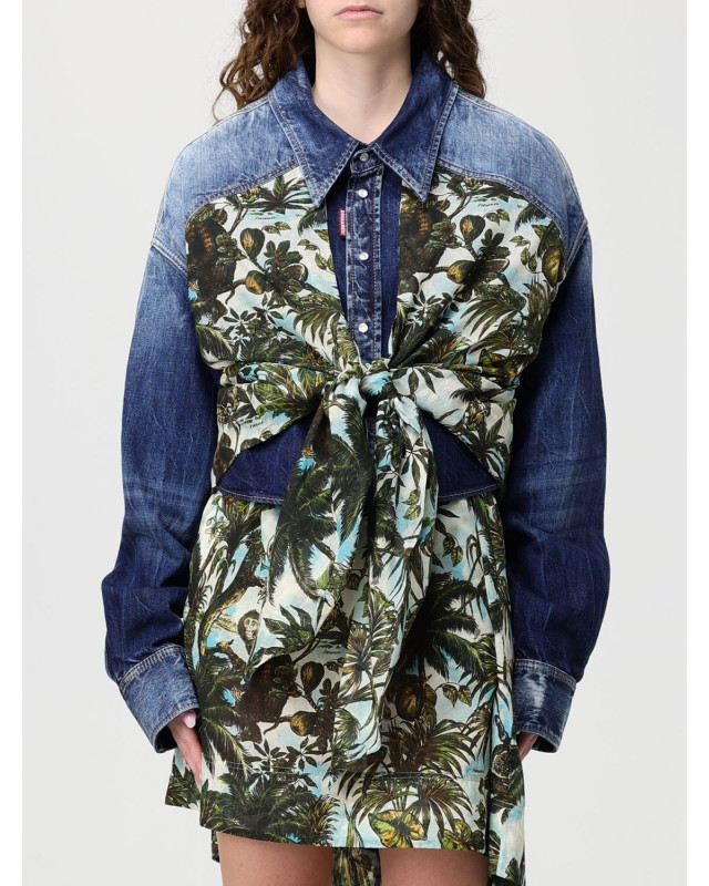 [Dsquared2] Shirts Long Sleeve SS26 S75DL0930D30011 470
