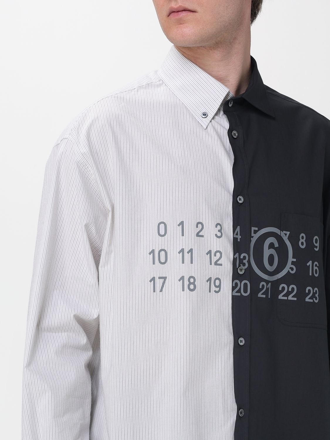 [MM6 Maison Margiela] Shirts Long Sleeve SS26 SH0DT0025MTN136 961