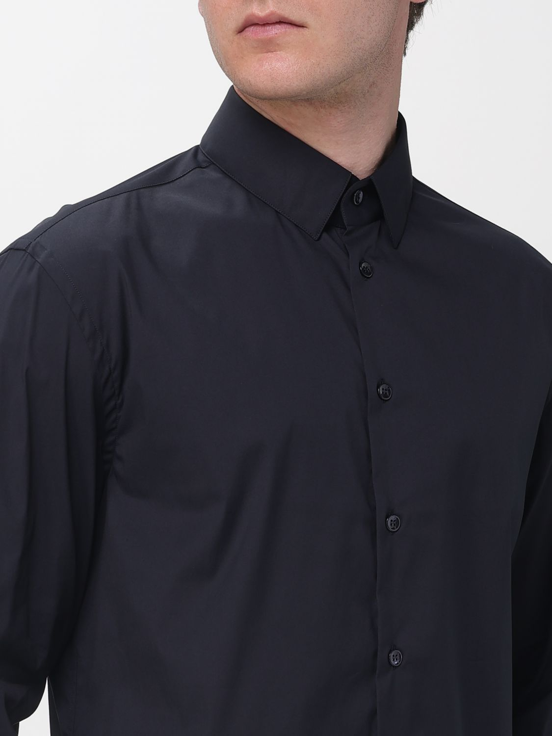 [Giorgio Armani] Shirts Long Sleeve SS26 GM000056TE11184 UB109