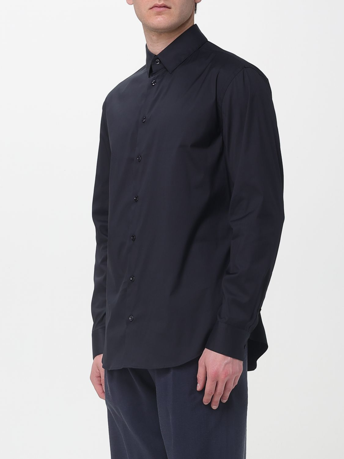[Giorgio Armani] Shirts Long Sleeve SS26 GM000056TE11184 UB109