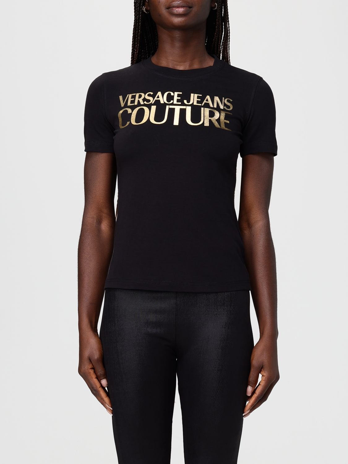 [VERSACE JEANS COUTURE] T-shirts Short Sleeve SS26 80HAHT00CJ03T G89