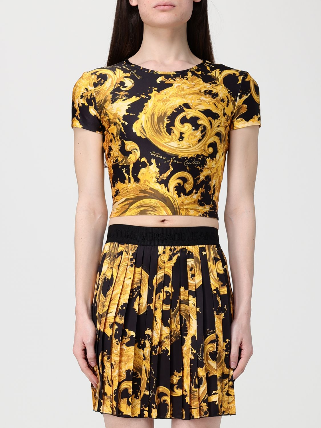 [VERSACE JEANS COUTURE] T-shirts Short Sleeve SS26 80HAH602JS532 G89