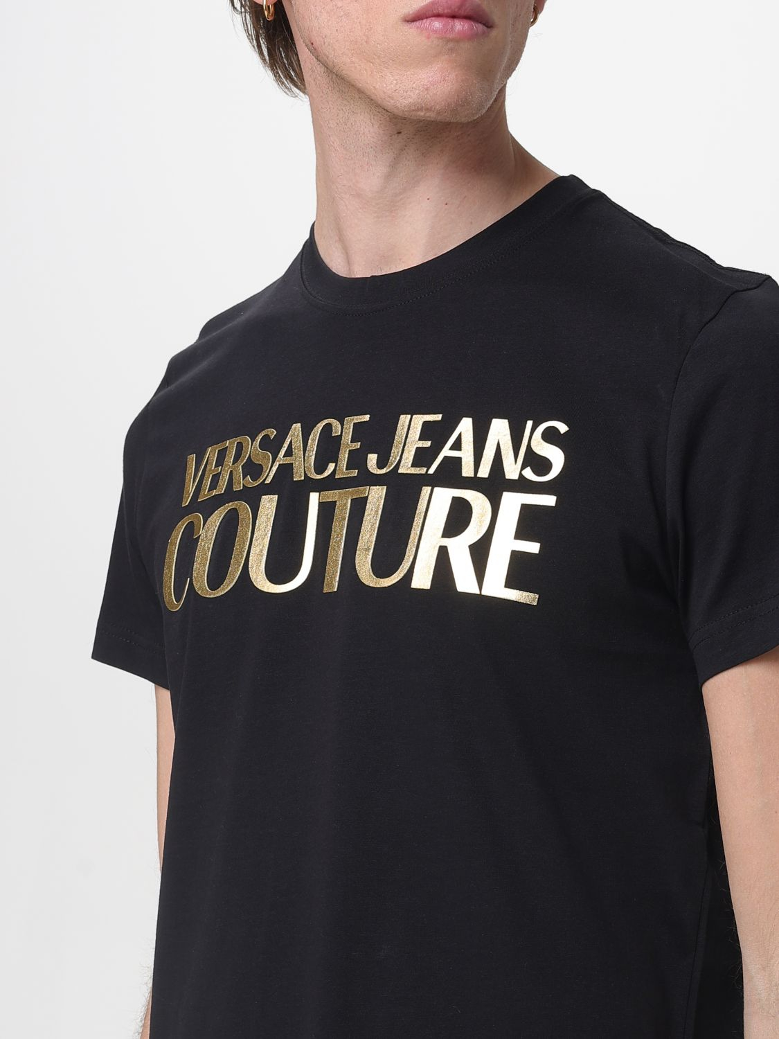 [VERSACE JEANS COUTURE] T-shirts Short Sleeve SS26 80GAHT00CJ00T G89