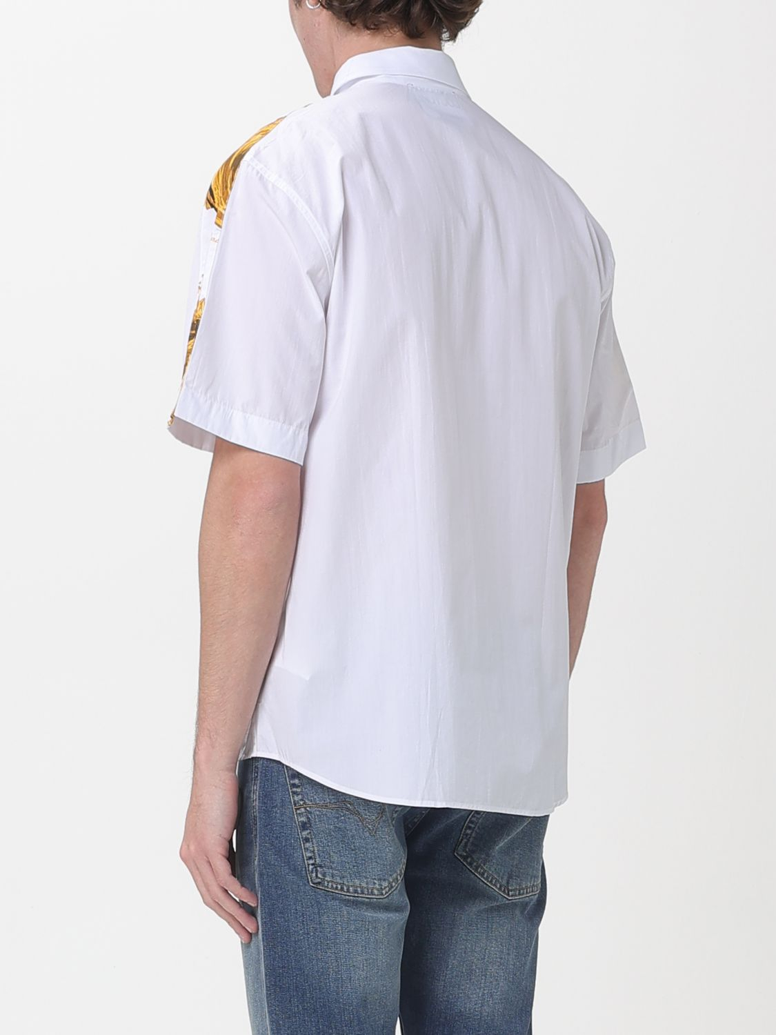 [VERSACE JEANS COUTURE] Shirts Short Sleeve SS26 80GAL220NS810 G03