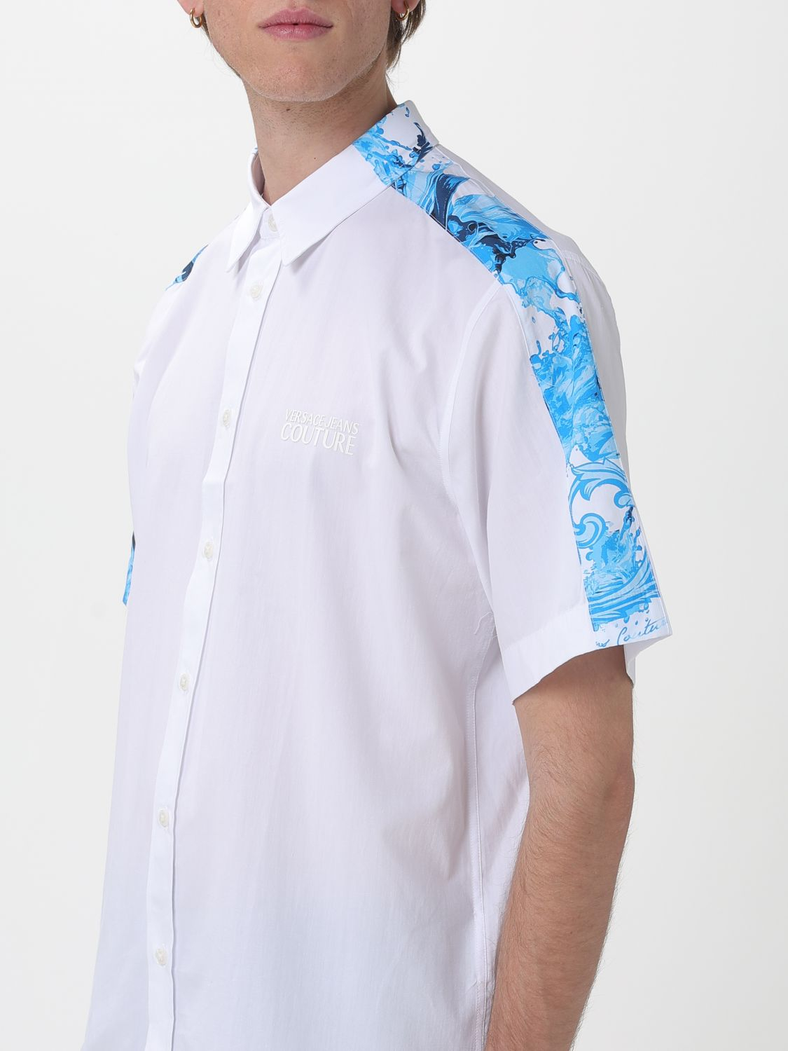 [VERSACE JEANS COUTURE] Shirts Short Sleeve SS26 80GAL220NS810 OE8