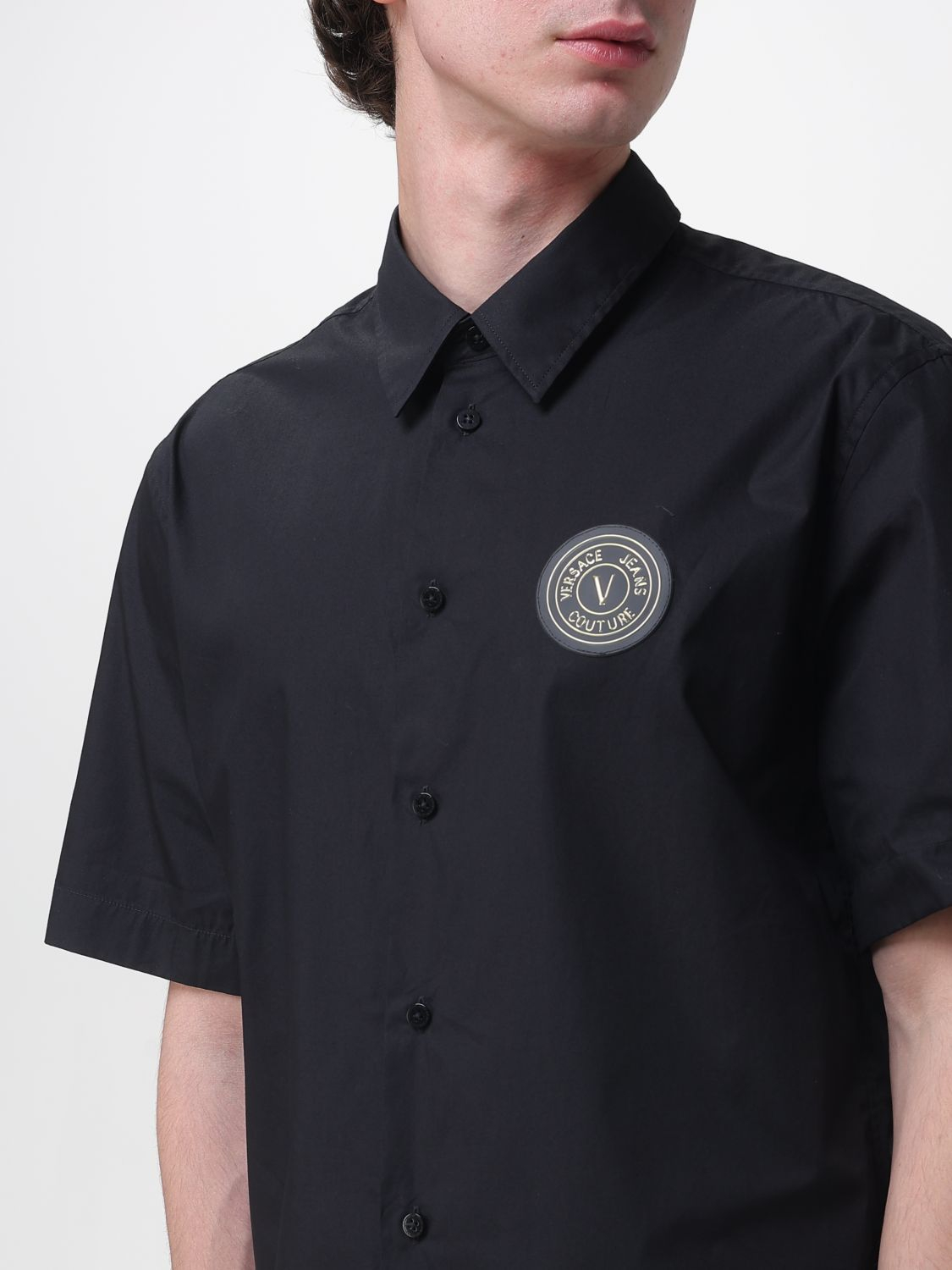 [VERSACE JEANS COUTURE] Shirts Short Sleeve SS26 80GALC11CNY17 G89