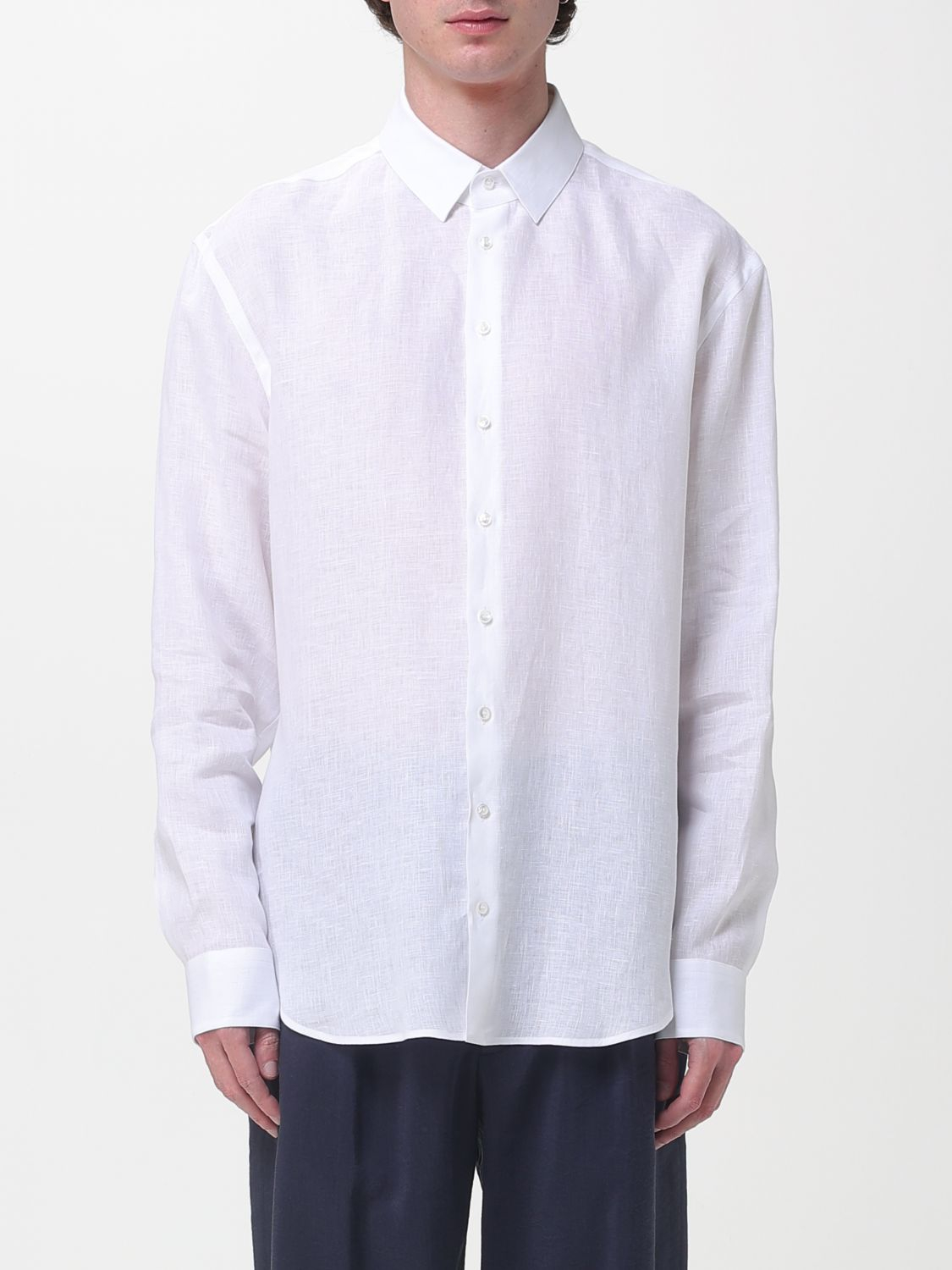 [Giorgio Armani] Shirts Long Sleeve SS26 8WGCCZ98TZC62 U0BN
