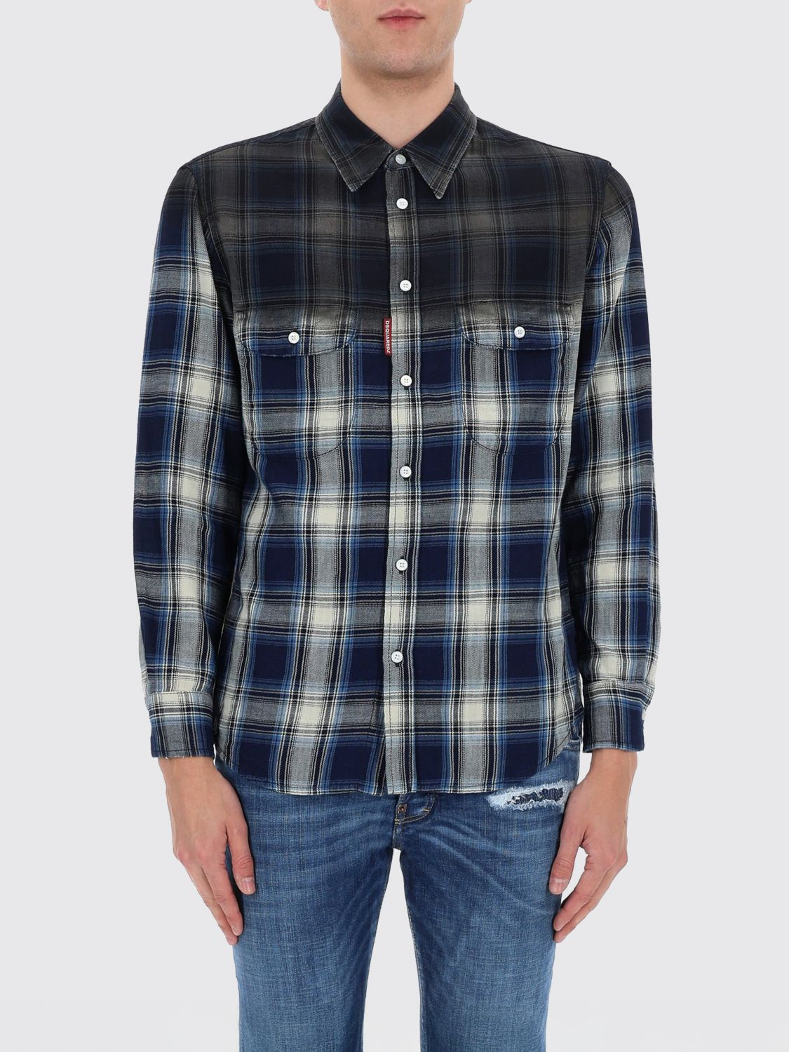 [Dsquared2] Shirts Long Sleeve SS26 S74DM0993D35206 001F