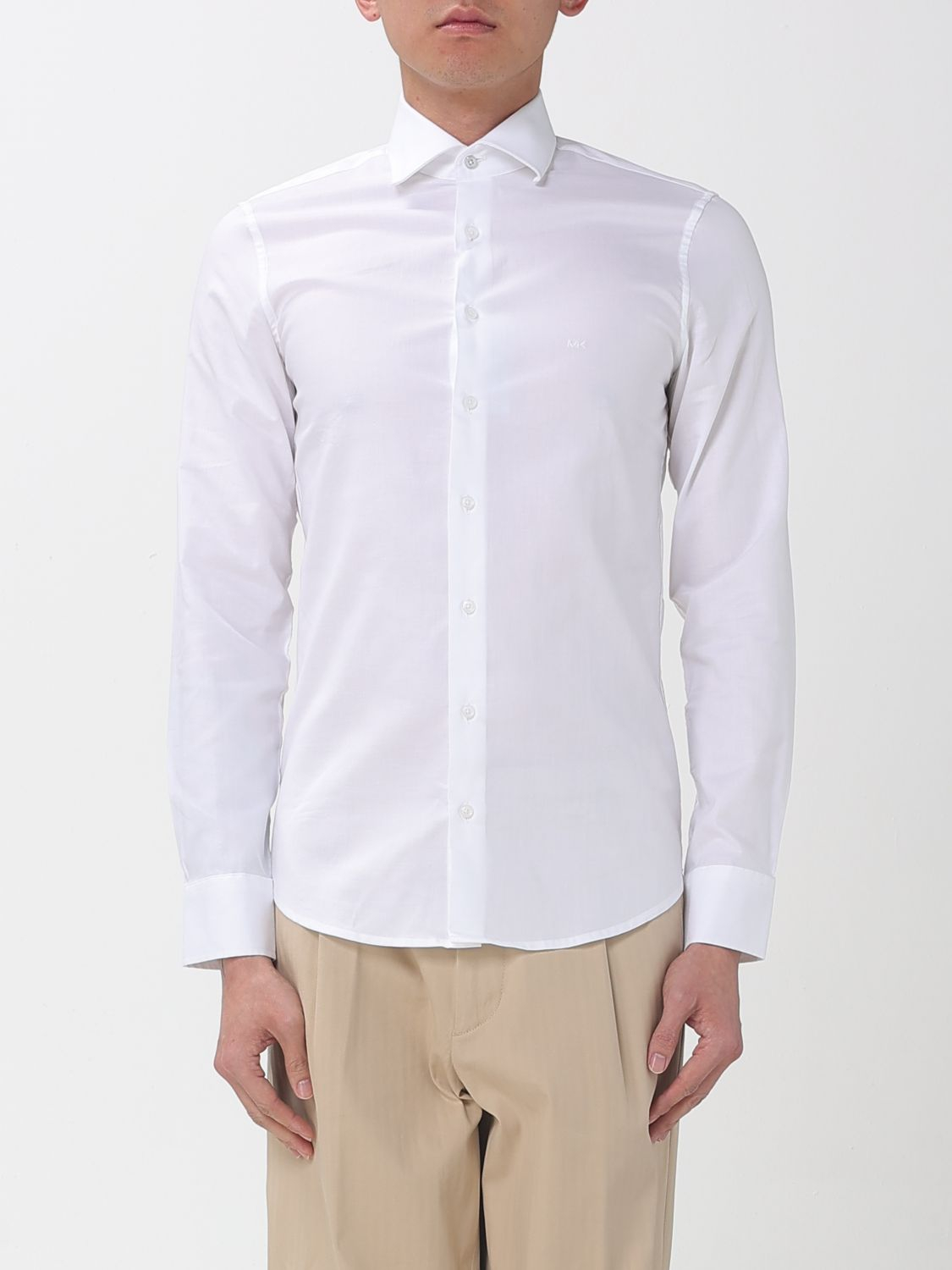 [Michael Kors] Shirts Long Sleeve SS26 MK0DS01294 100