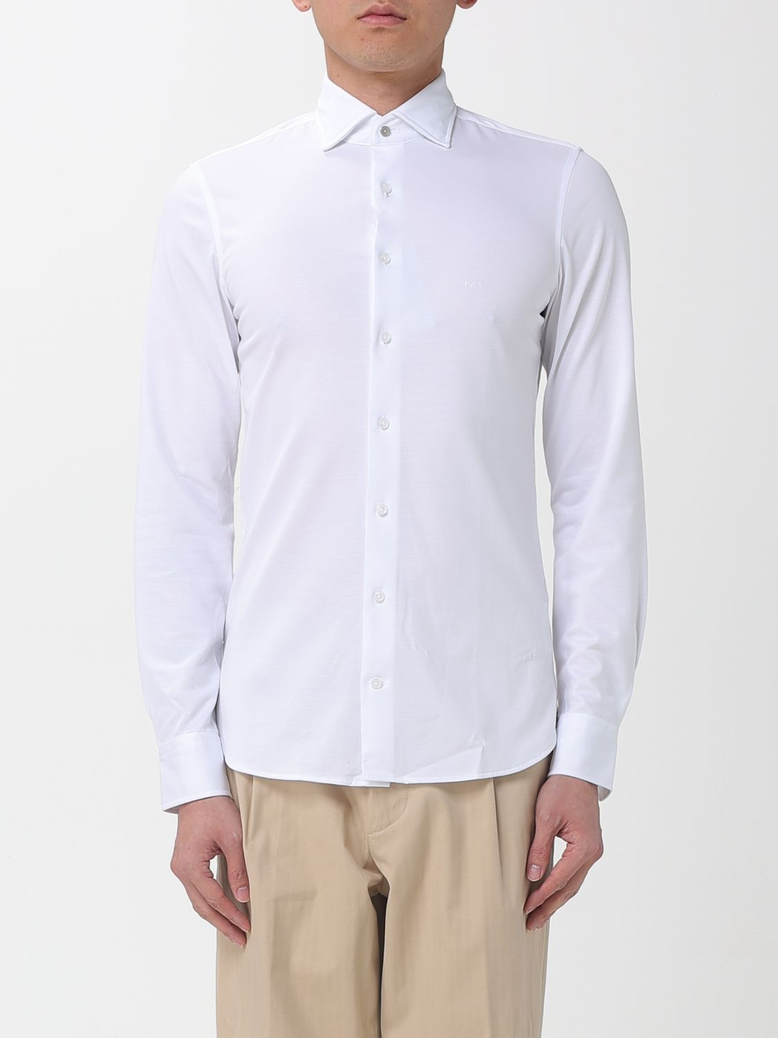 [Michael Kors] Shirts Long Sleeve SS26 MD0MD91498 100