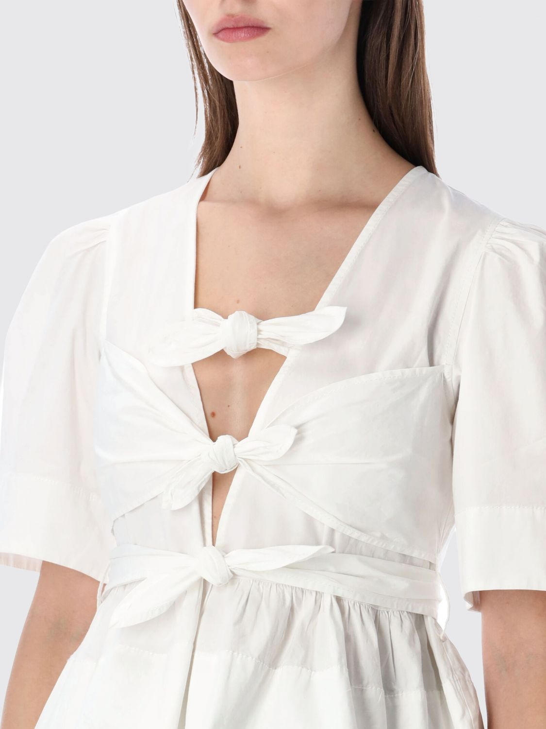 [GANNI] Blouse SS26 W0309697 151