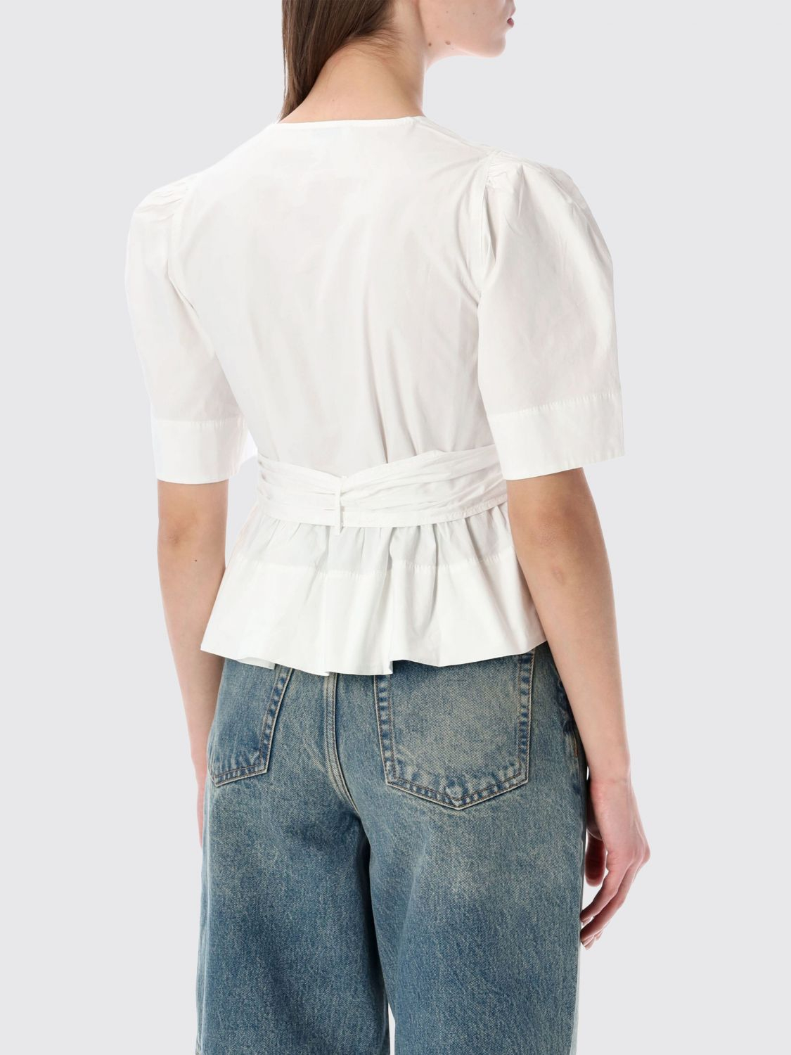 [GANNI] Blouse SS26 W0309697 151