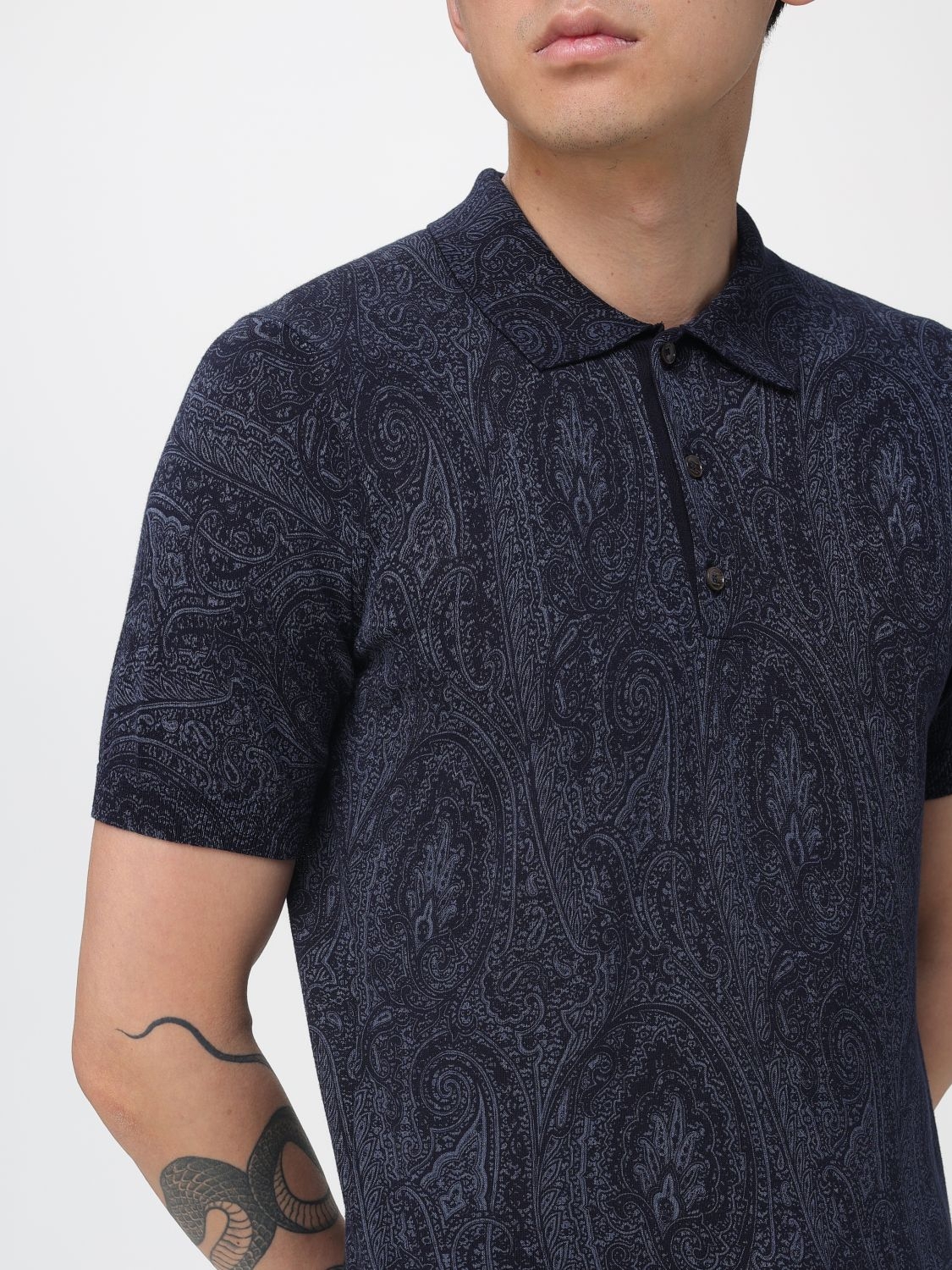 [Etro] T-shirts Short Sleeve SS26 MRKF0004AKG63 B0064