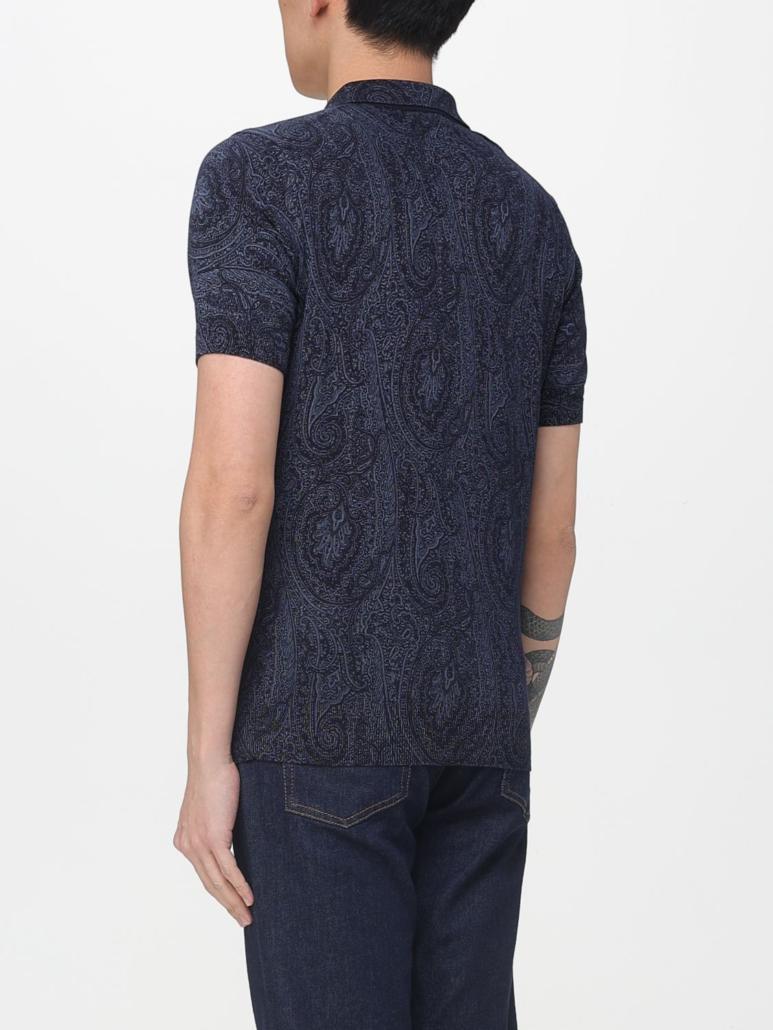 [Etro] T-shirts Short Sleeve SS26 MRKF0004AKG63 B0064
