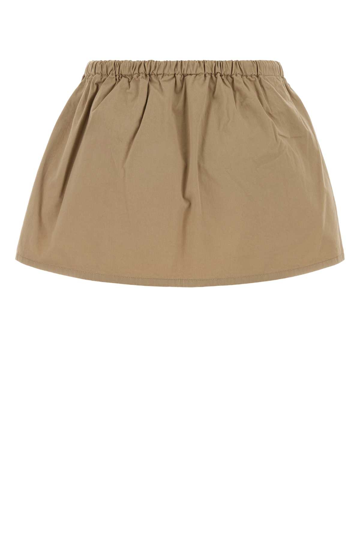 [Miu Miu] Mini skirt FW26 MG2754SOOO19LW F0065
