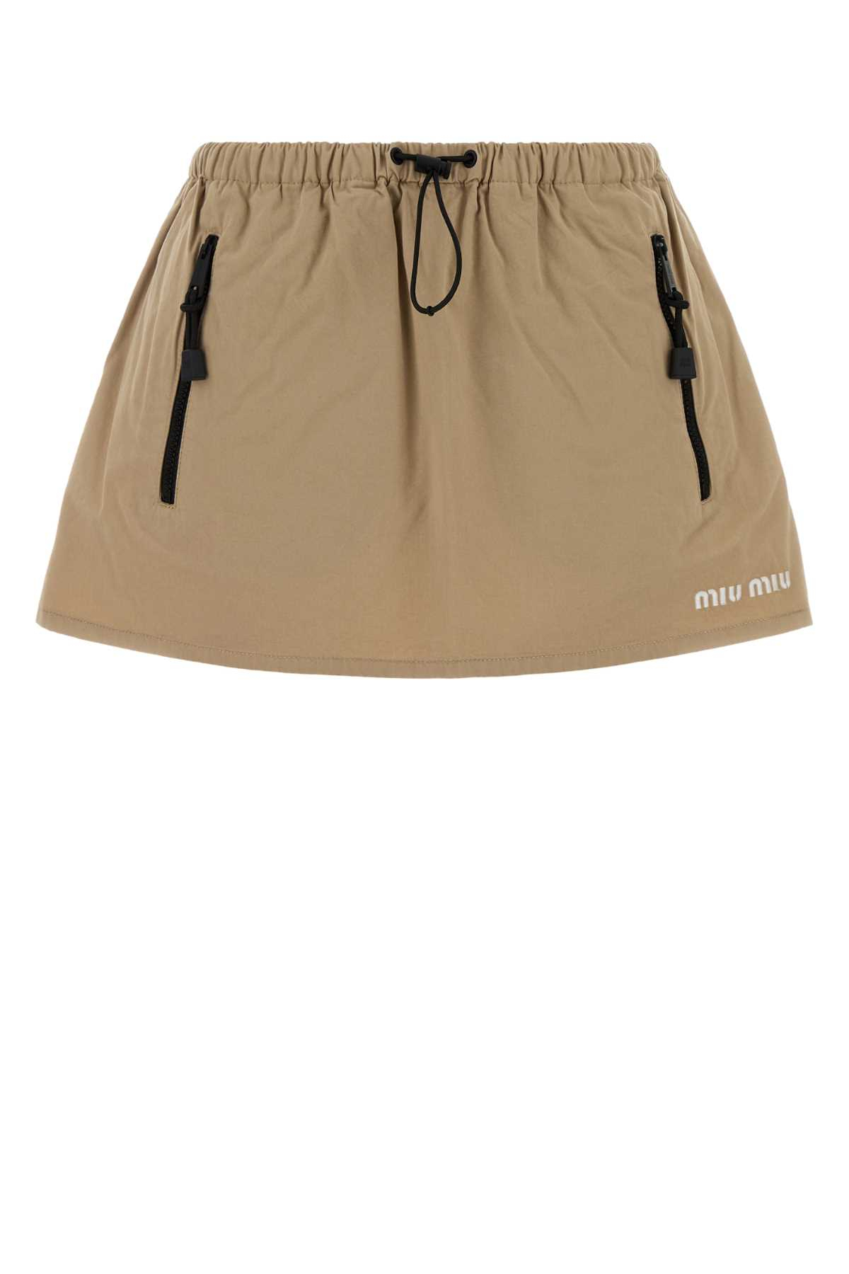 [Miu Miu] Mini skirt FW26 MG2754SOOO19LW F0065
