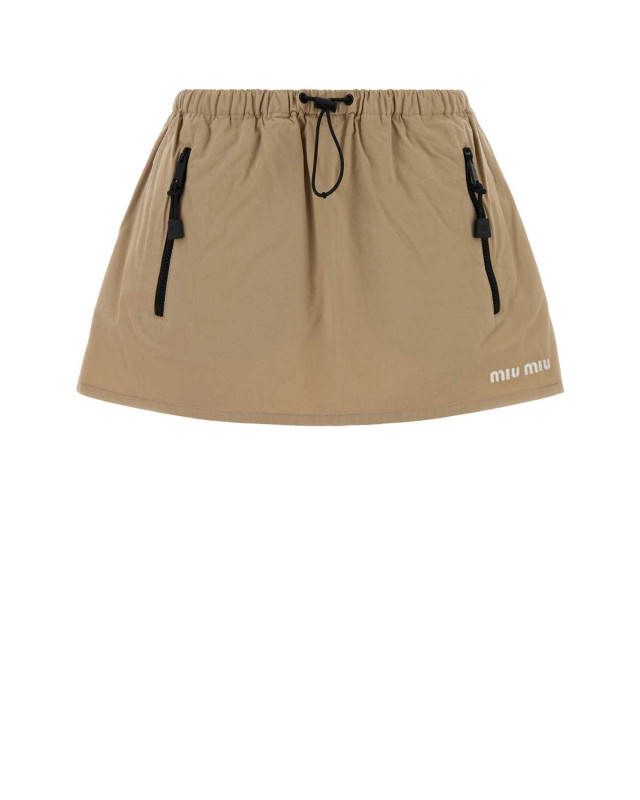 [Miu Miu] Mini skirt FW26 MG2754SOOO19LW F0065