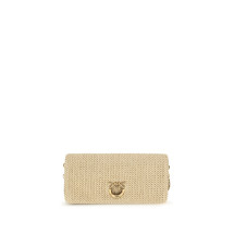 Love Bag Click Soft Horizontal Classic in raffia