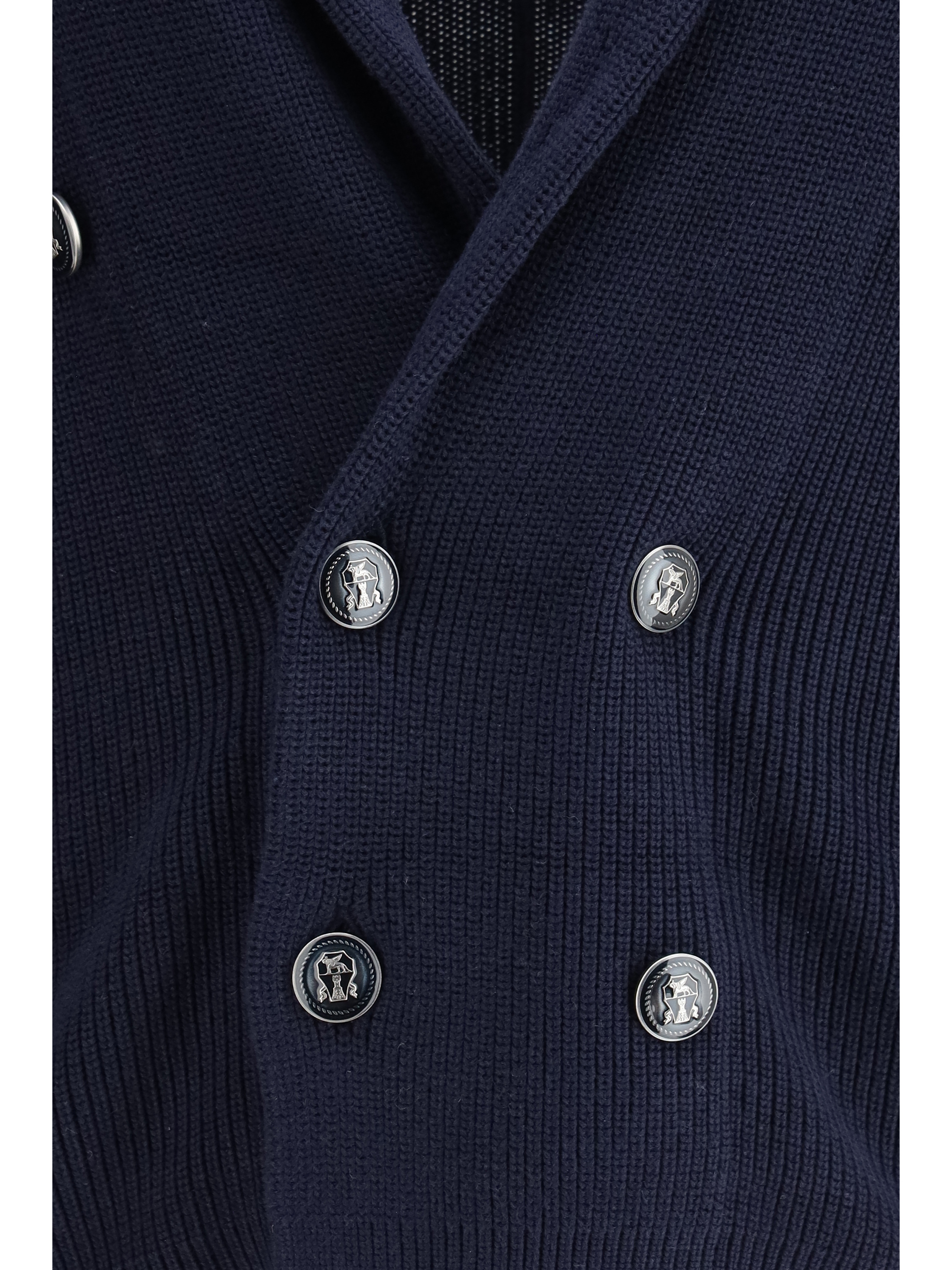 Cardigan with a shawl collar