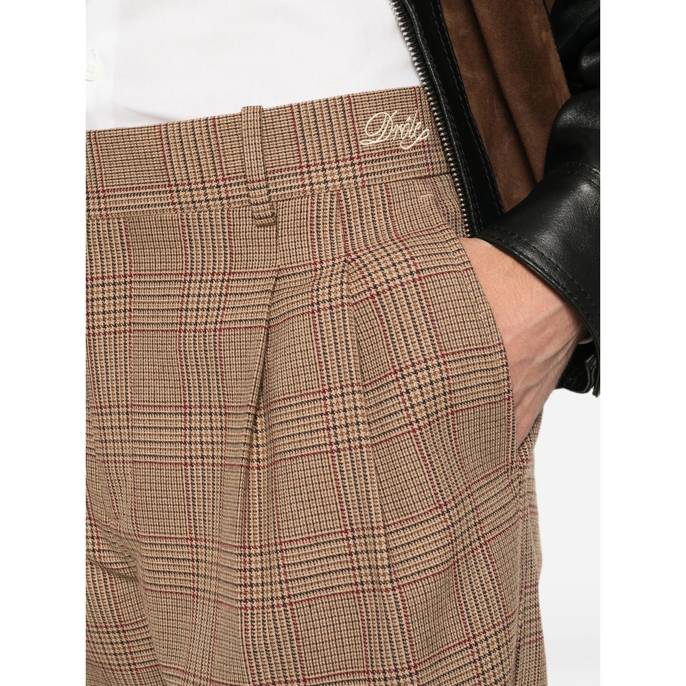 [DROLE DE MONSIEUR] Trousers FW26 L-BP165 PL178 BROWN