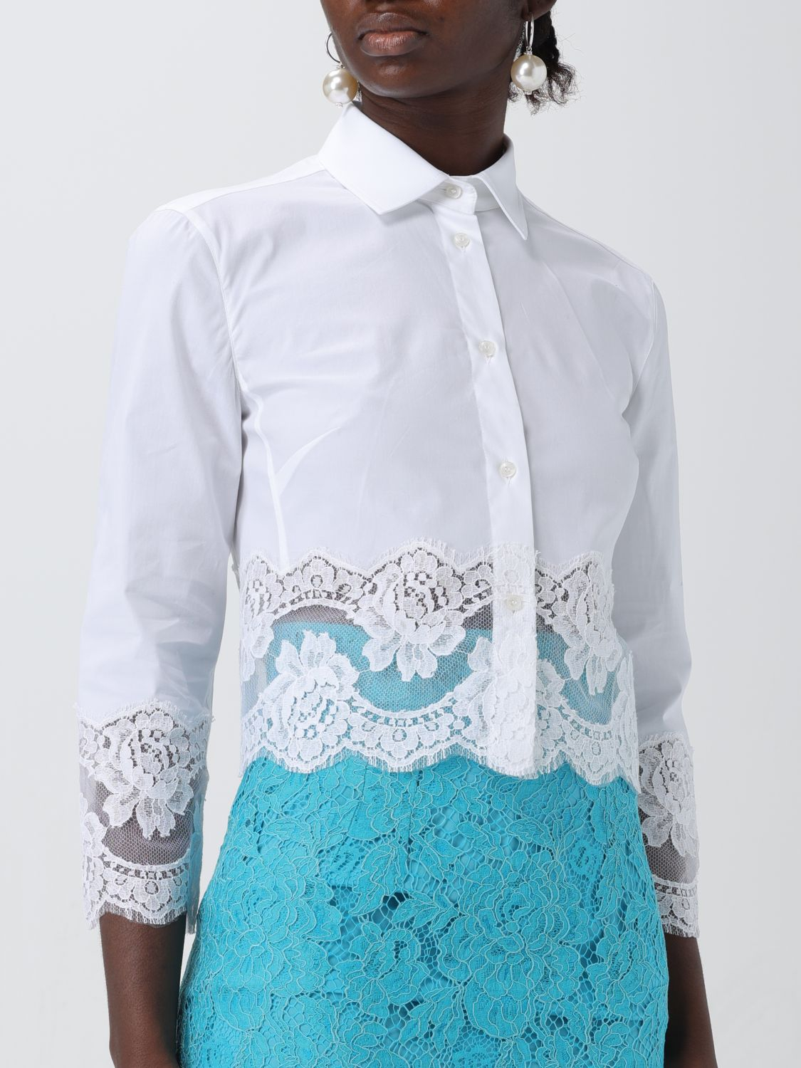 [Dolce & Gabbana] Shirts Long Sleeve SS26 F5Q65TFUEEE W0800