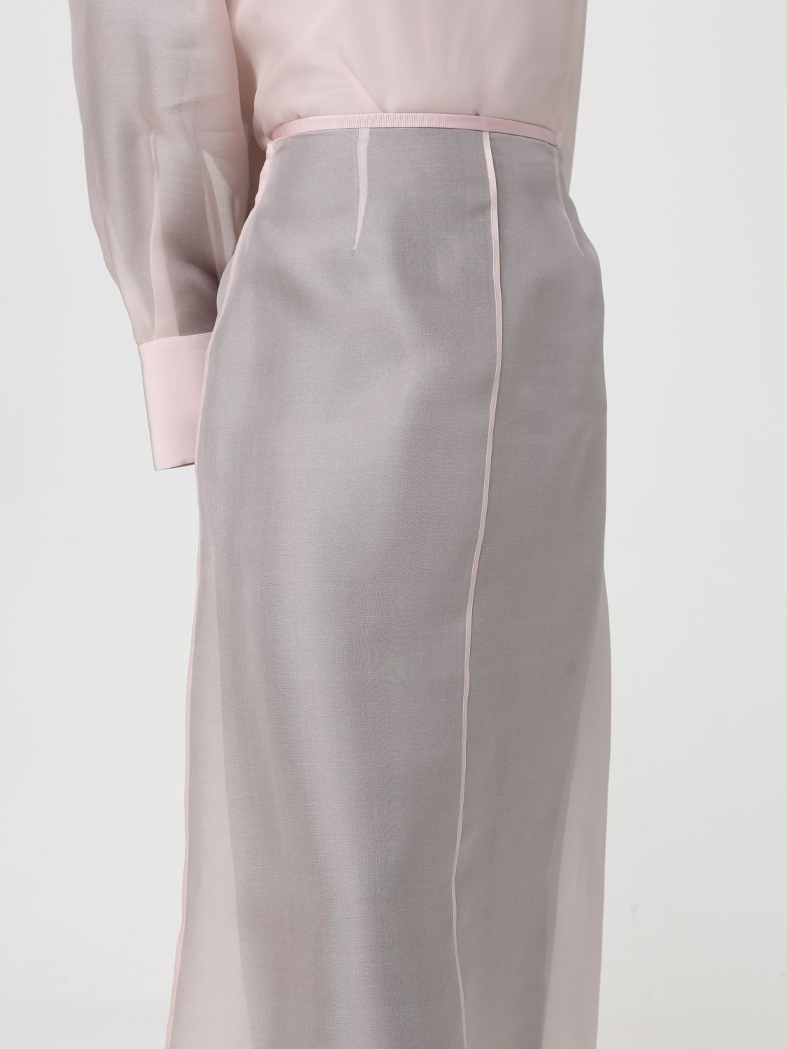 [AGNONA] Long skirt SS26 TG1110 U4117 P08