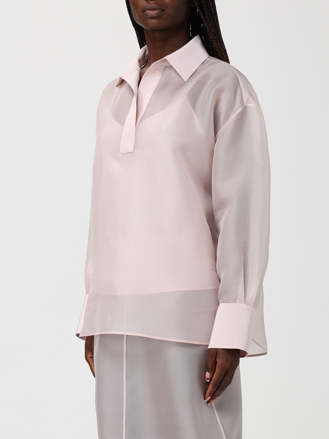 [AGNONA] Shirts Long Sleeve SS26 TD1104 U4117 P08
