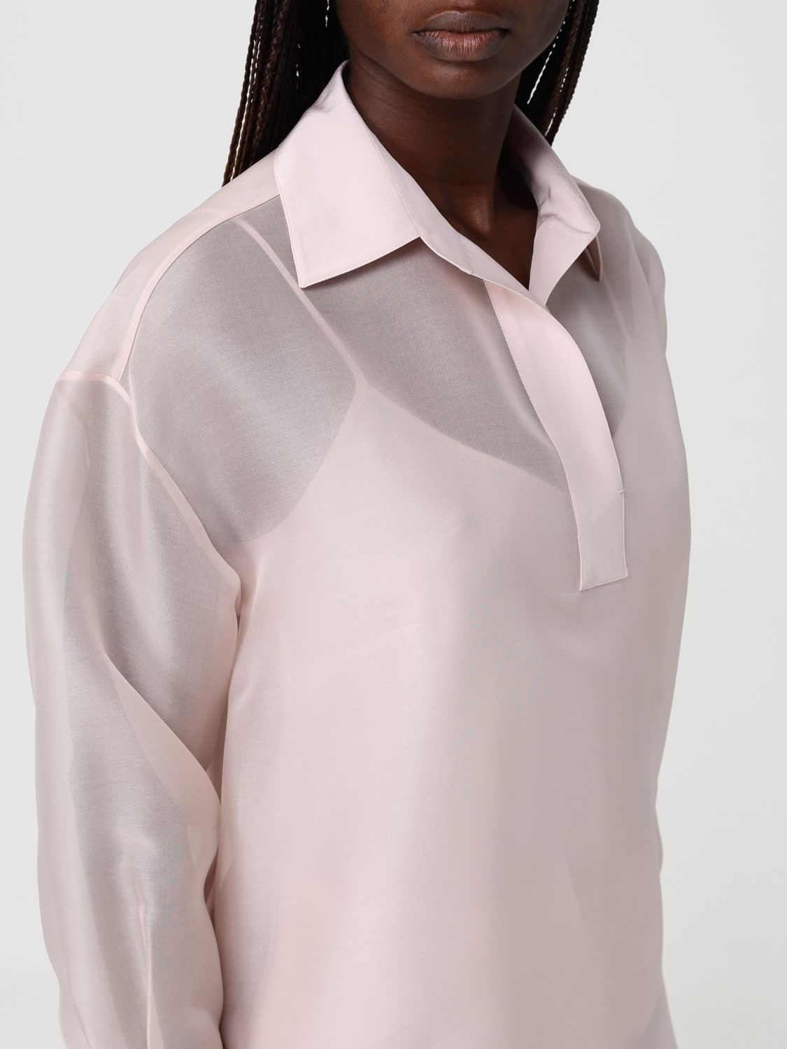 [AGNONA] Shirts Long Sleeve SS26 TD1104 U4117 P08