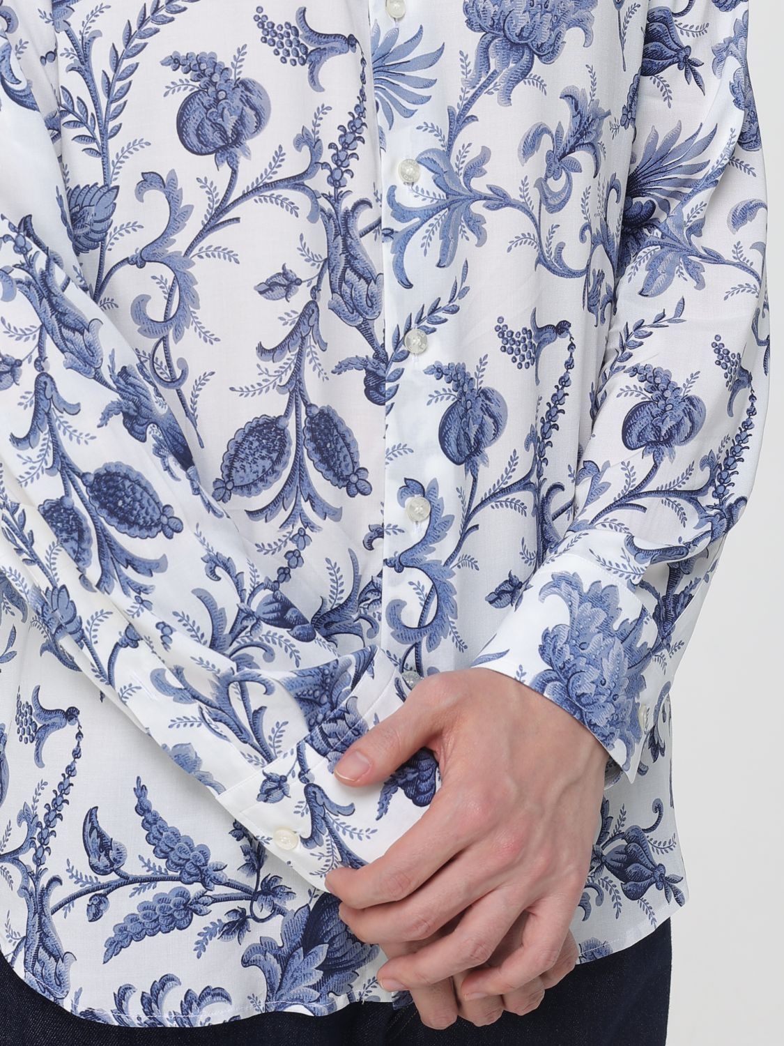 [Etro] Shirts Long Sleeve SS26 MRIB000199SADI1 X0804