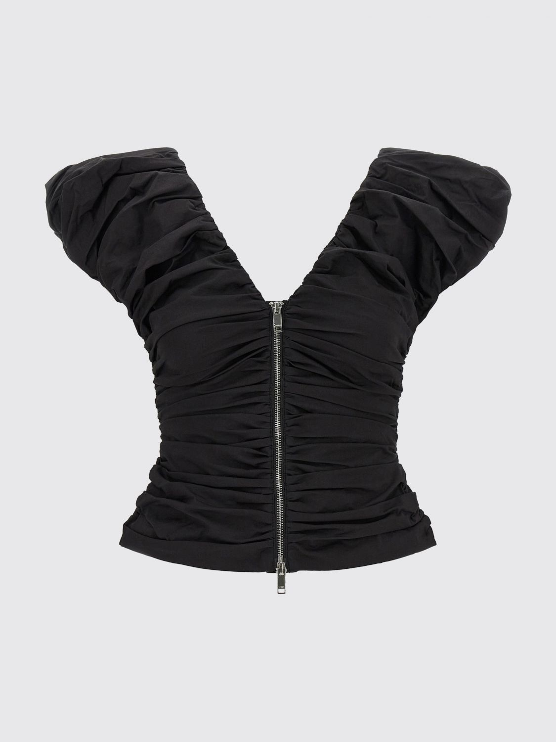 [GANNI] Blouse SS26 A1040071 099