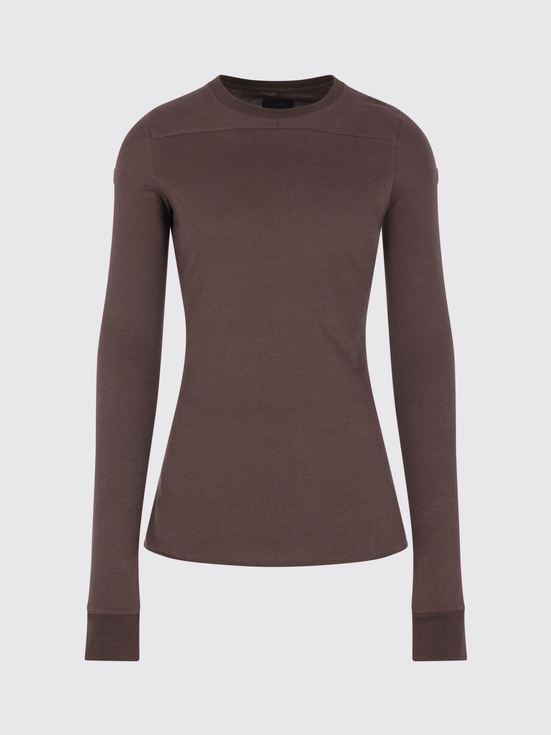 [RICK OWENS + MONCLER] T-shirts Long Sleeve SS26 MU01F8D0189AHD 256