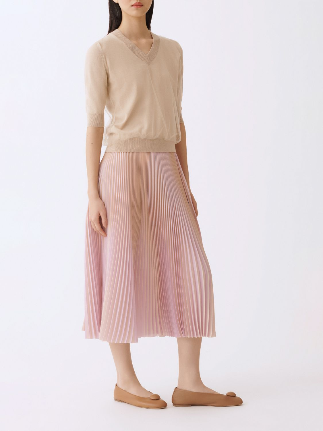 [Fabiana Filippi] Long skirt SS26 GND266F405L751 VR1