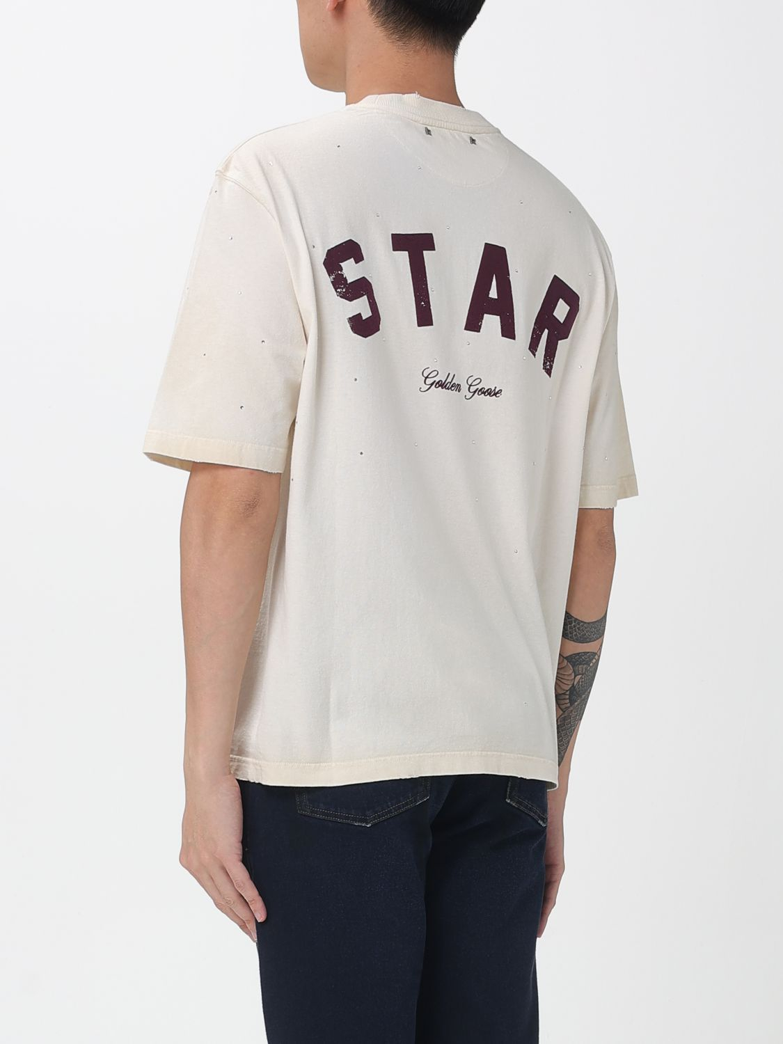 [Golden Goose] T-shirts Short Sleeve SS26 GUP01873P002418 11616