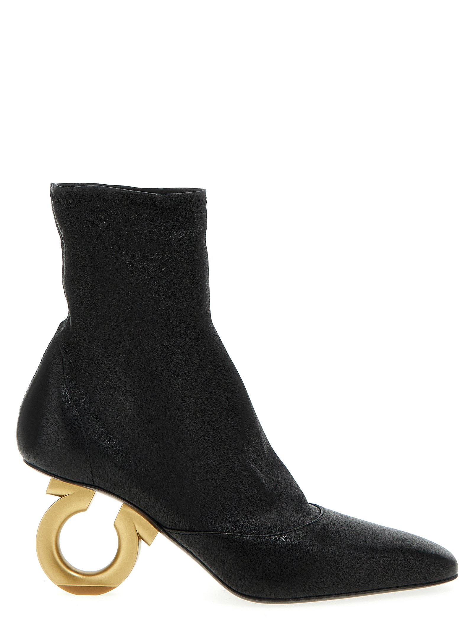 [Ferragamo] Ankle Boots FW23 0763424BLACK