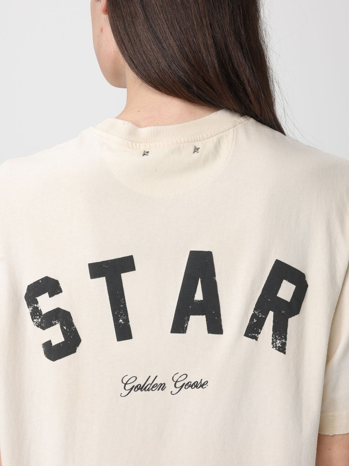 [Golden Goose] T-shirts Short Sleeve SS26 GUP01873P002421 11616