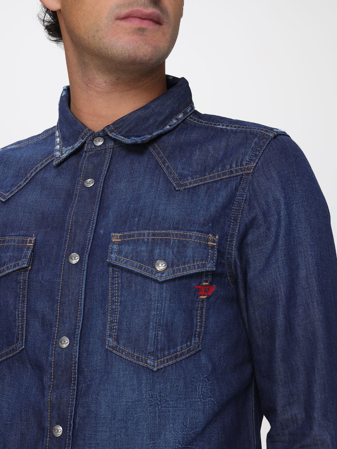 [Diesel] Shirts Long Sleeve SS26 A126220BEBP 01