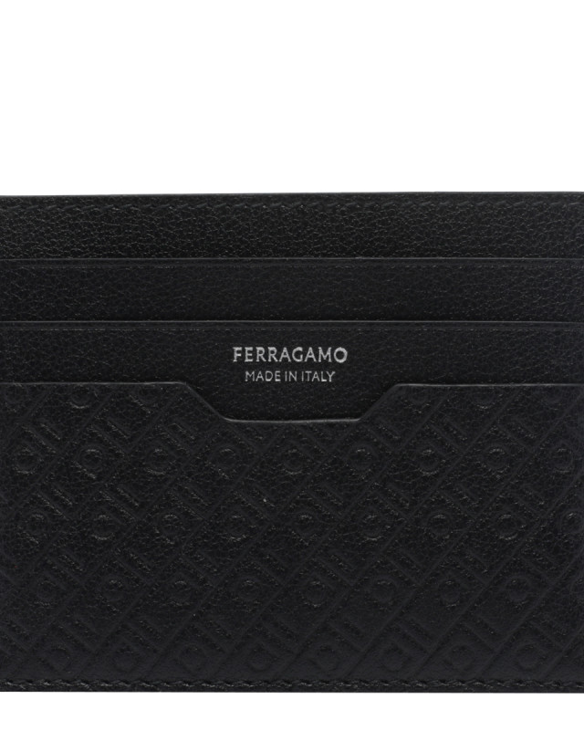 [Salvatore Ferragamo] Wallet FW26 780076661571NERO