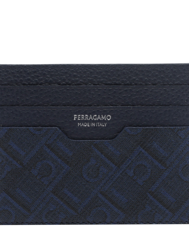 [Salvatore Ferragamo] Wallet FW26 791193661583NEW NAVY