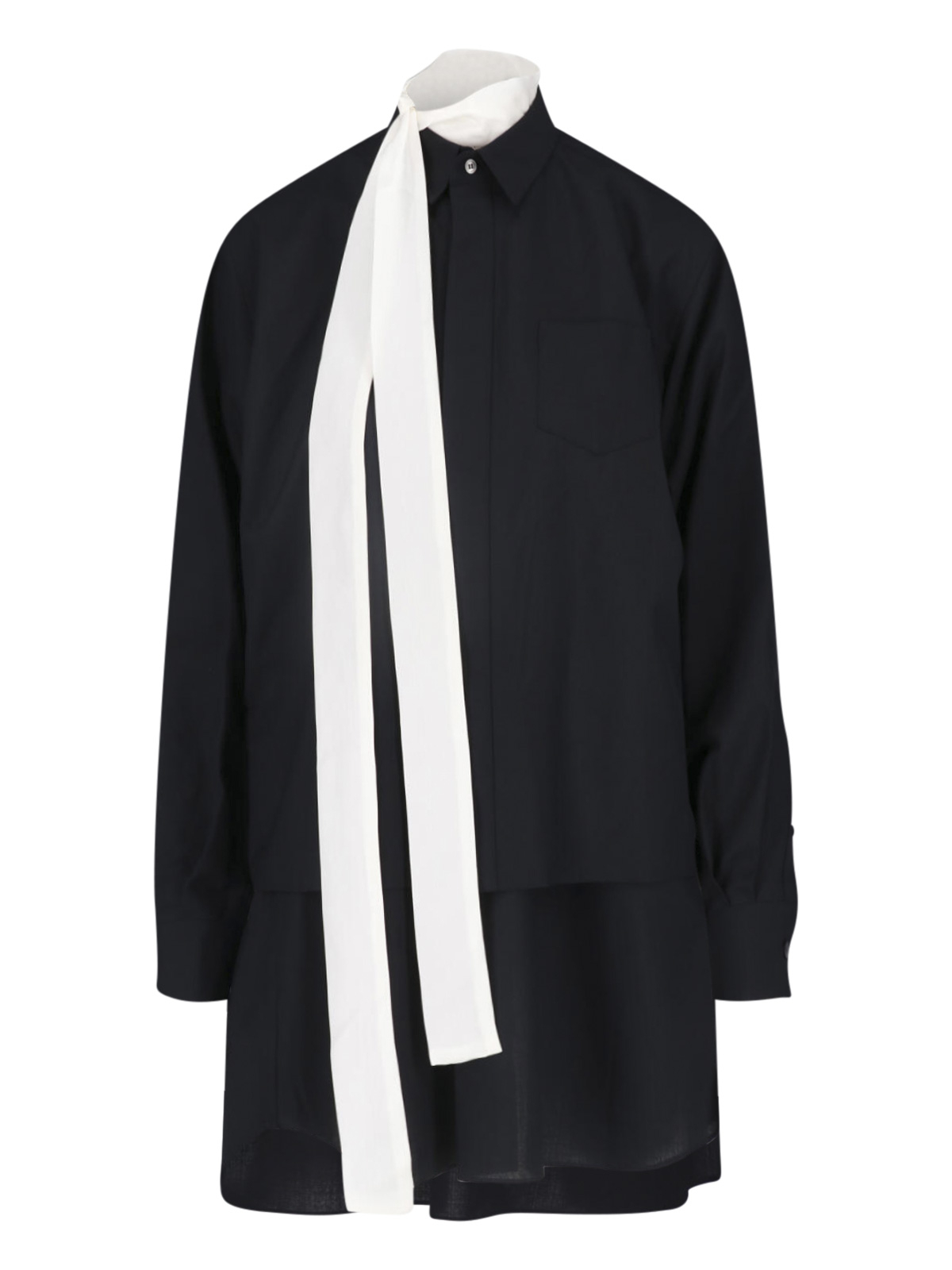 [Sacai] Long sleeve dress FW26 26 08566001