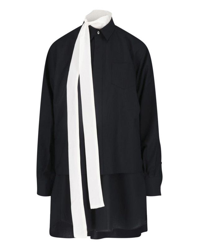 [Sacai] Long sleeve dress FW26 26 08566001