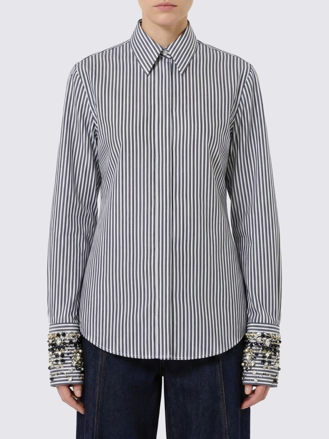 [SPORTMAX] Shirts Long Sleeve SS26 2612191011600 003