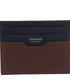 [Salvatore Ferragamo] Wallet FW26 793726661571MID BRWON