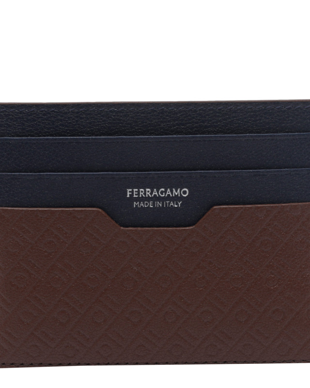 [Salvatore Ferragamo] Wallet FW26 793726661571MID BRWON